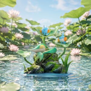 [PREORDER] 1/20 Scale World Figure [SK] - Mudkip & Snivy