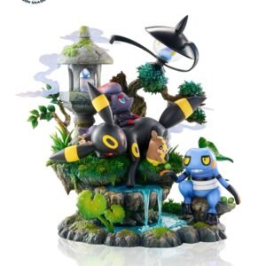 [PREORDER] Mini Statue [MOON SHADOW] - Umbreon & Croagunk & Zorua & Litwick & Lampent & Morpeko