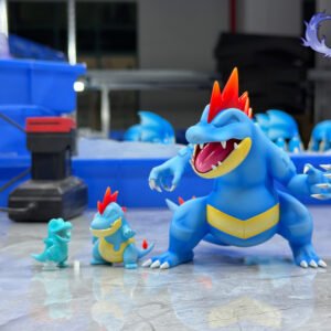 [PREORDER] 1/20 Scale World Figure [CHASING LIGHT] - Totodile & Croconaw & Feraligatr