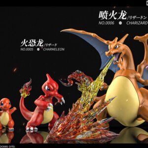 [PREORDER] 1/20 Scale World Figure [WW] - Charmander & Charmeleon & Charizard