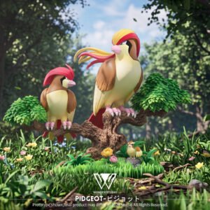 [PREORDER] 1/20 Scale World Figure [WONDER] - Pidgey & Pidgeotto & Pidgeot