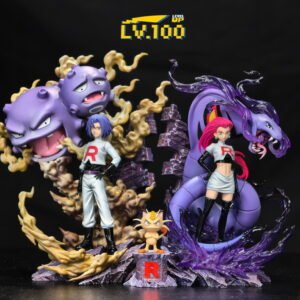 [PREORDER] 1/20 Scale World Figure [LV100 CLUB] - Jessie & Jessie & Weezing & Arbok