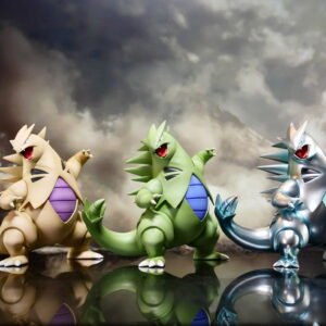 [IN STOCK] 1/20 Scale World Figure [CHANGQING] - Larvitar & Pupitar & Tyranitar