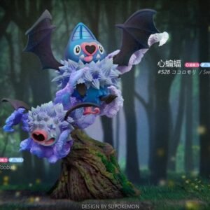 [IN STOCK] 1/20 Scale World Figure [DRAGON VALLEY] - Woobat & Swoobat