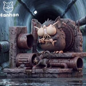 [PREORDER] 1/20 Scale World Figure [HANHAN] - Alolan Rattata & Raticate