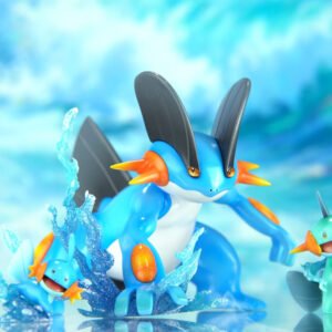 [PREORDER] 1/20 Scale World Figure [MT MOON] - Mudkip & Marshtomp & Swampert