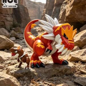 [PREORDER] 1/20 Scale World Figure [ACE] - Tyrunt & Tyrantrum