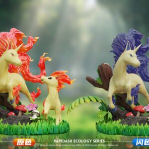 [PREORDER] 1/20 Scale World Figure [UP] - Ponyta & Rapidash & Amoonguss