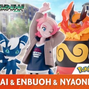 [PREORDER] 1/20 Scale World Figure [BANDAÏ] - Urbain & Emboar & Espurr