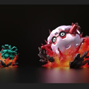 [PREORDER] 1/20 Scale World Figure [WU] - Pineco & Forretress