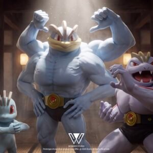 [PREORDER] 1/20 Scale World Figure [WONDER] - Machop & Machoke / Machamp