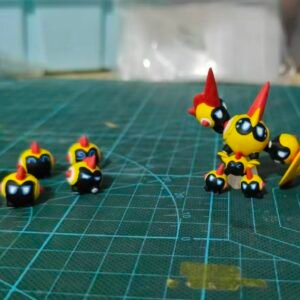 [PREORDER] 1/40 Zukan Figure [ROWLET] - Falinks & Mega Falinks