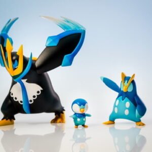 [PREORDER] 1/20 Scale World Figure [LM] - Piplup & Prinplup & Empoleon