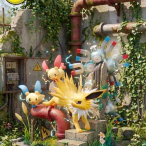 [PREORDER] Mini Statue [MOON SHADOW] - Jolteon & Magnemite & Magneton & Plusle & Minun